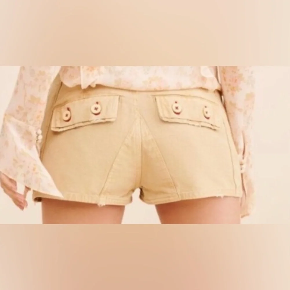 Free People All Yours Micro Shorts. NWOT chamois - Picture 2 of 13